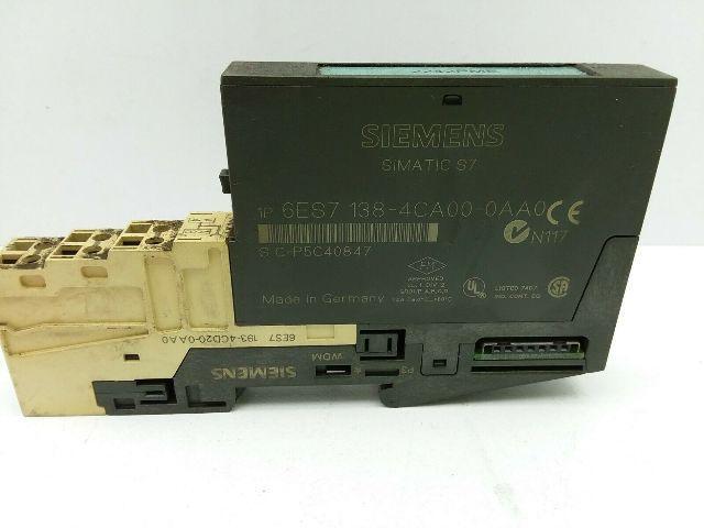 Siemens 6ES7 138-4CA00-0AA0 Simatic S7 Power Module Lot of 5