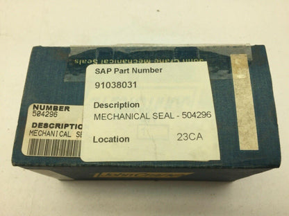 John Crane A21-0625-102-0 Mechanical Seal