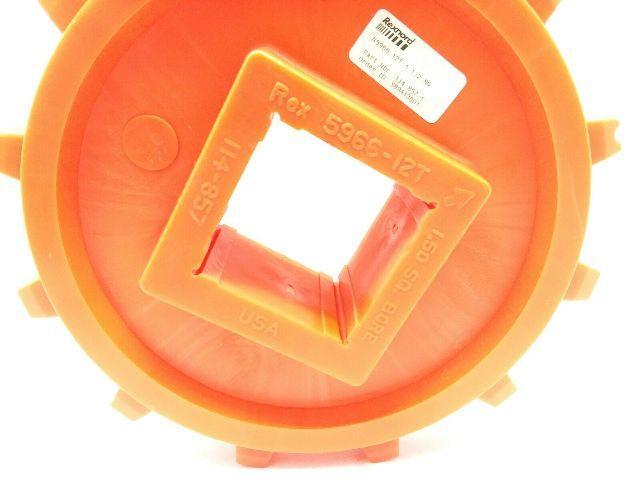 Rexnord N5966-12T 1 1/2sq Sprocket Lot of 7