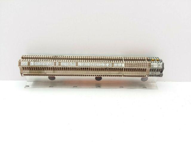 Weidmuller WDU 4 DIN Rail Mount 65 Assorted Terminal Blocks