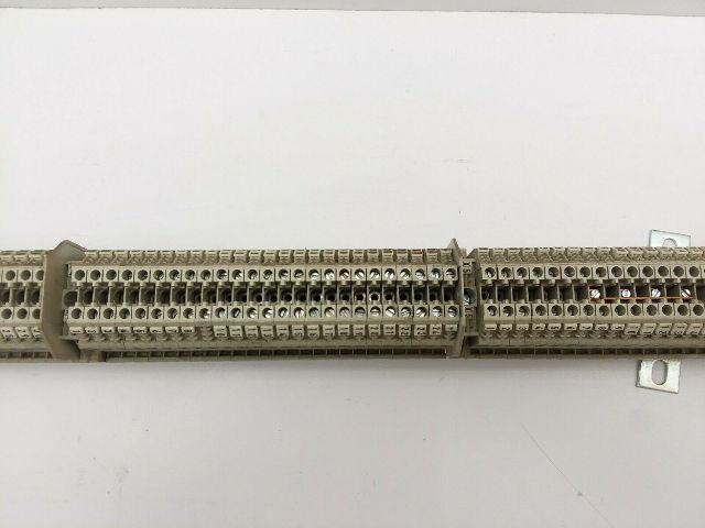 Weidmuller WK4/U DIN Rail Mount 128 Terminal Blocks