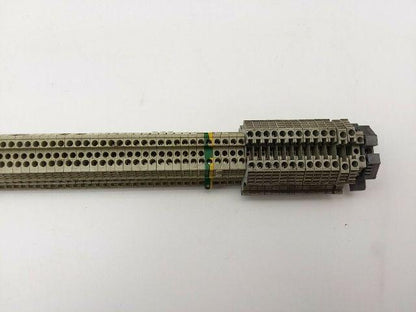 Allen Bradley 1492-J4 DIN Rail Mount 104 Assorted Terminal Blocks
