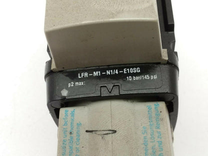 Festo LFR-M1-N1/4-E10SG Pneumatic Pressure Regulator Filter 1/4" NPT