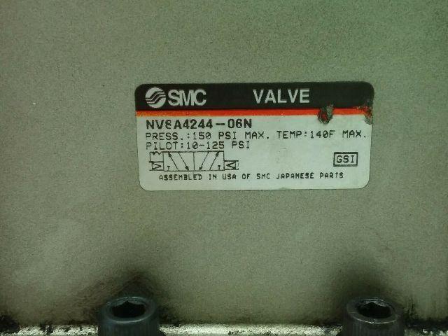 SMC NVSA4244-06N Valve 150 PSI 3/4 NPT