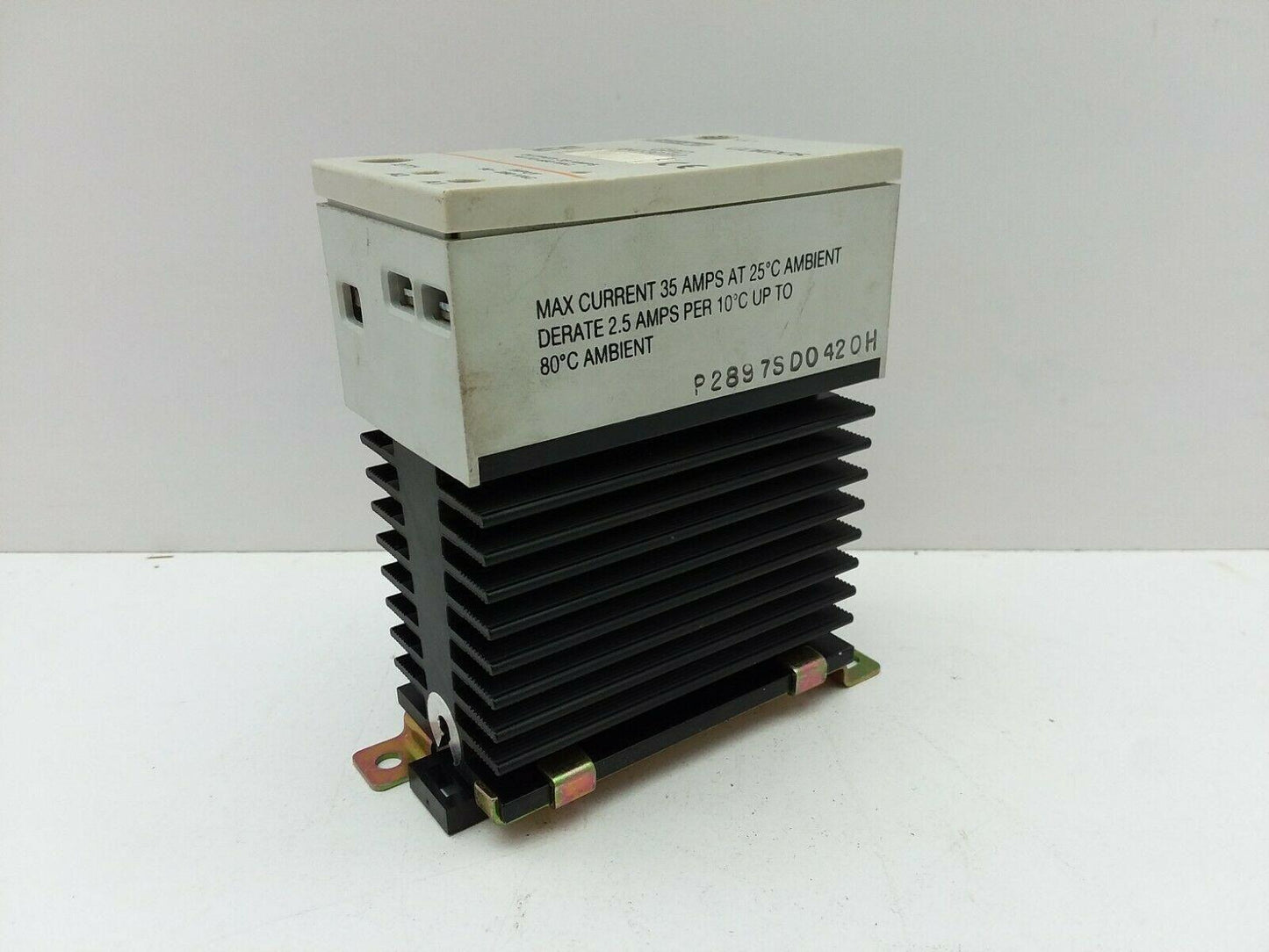 Crouzet 84130110 Solid State Relay 48-660VAC 35A DIN Rail Mount