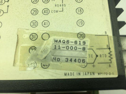 Barber-Colman MAQ6-619-11-000-8 Temperature Controller