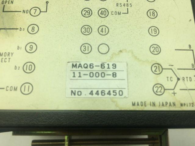 Shinko MAQ6-619-11-000-8 Temperature Controller
