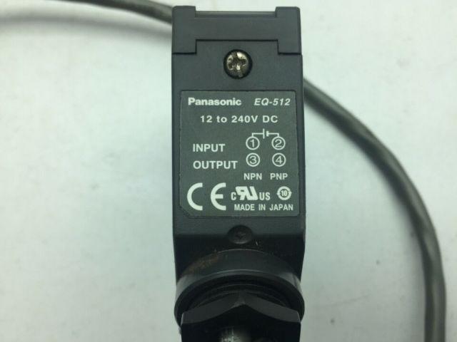 Panasonic EQ-512 Photoelectric Sensor 12-240VDC