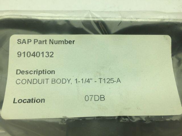 Appleton T125-A Conduit Body 1-1/4 Lot of 3