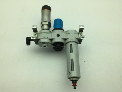 Festo IFM Air Filter Regulator Pressure Monitor Sensor 175PSI 1/8" NPT