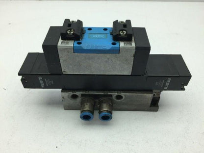 Festo MUHX2-ZP-D-1-24G Solenoid  Valve 145 PSI W/NASE-1/4-1-ISO 1/4" NPT