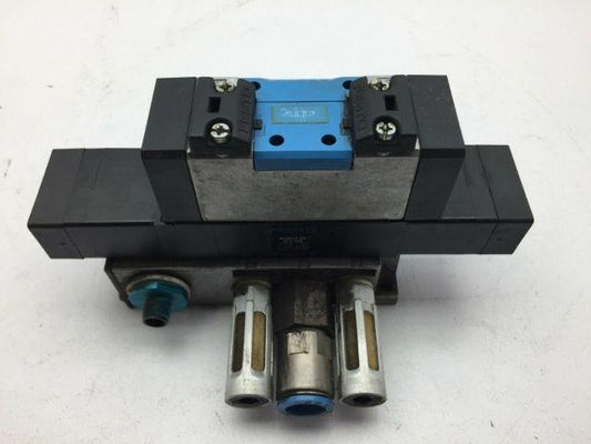 Festo MUHX2-ZP-D-1-24G Solenoid  Valve 145 PSI W/NASE-1/4-1-ISO 1/4" NPT
