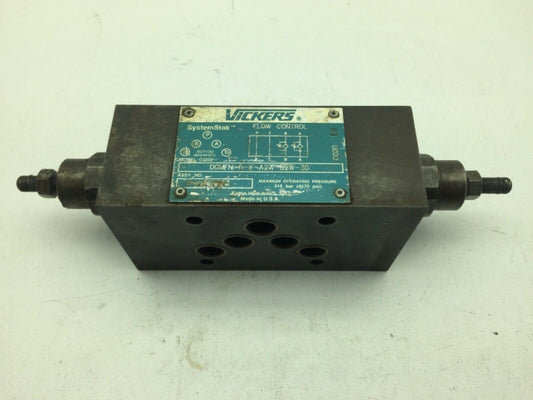 Vickers DGMFN-6-Y-A2W-B2W-30 Flow Control 4570PSI