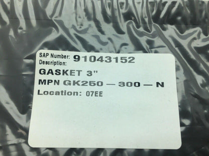 Appleton Electric GK250-300-N 3" Conduit Body Gasket Lot of 8