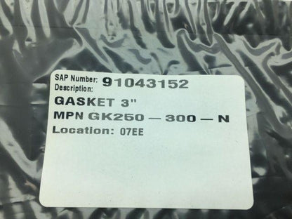 Appleton Electric GK250-300-N 3" Conduit Body Gasket Lot of 8