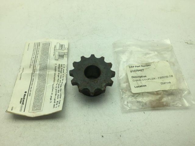 Dodge FB5012-7/8 Chain Coupler 12 Teeth .875" Bore