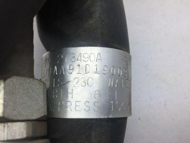 Nordson 273490A 6' Hot Melt Glue Hose 230V 134W