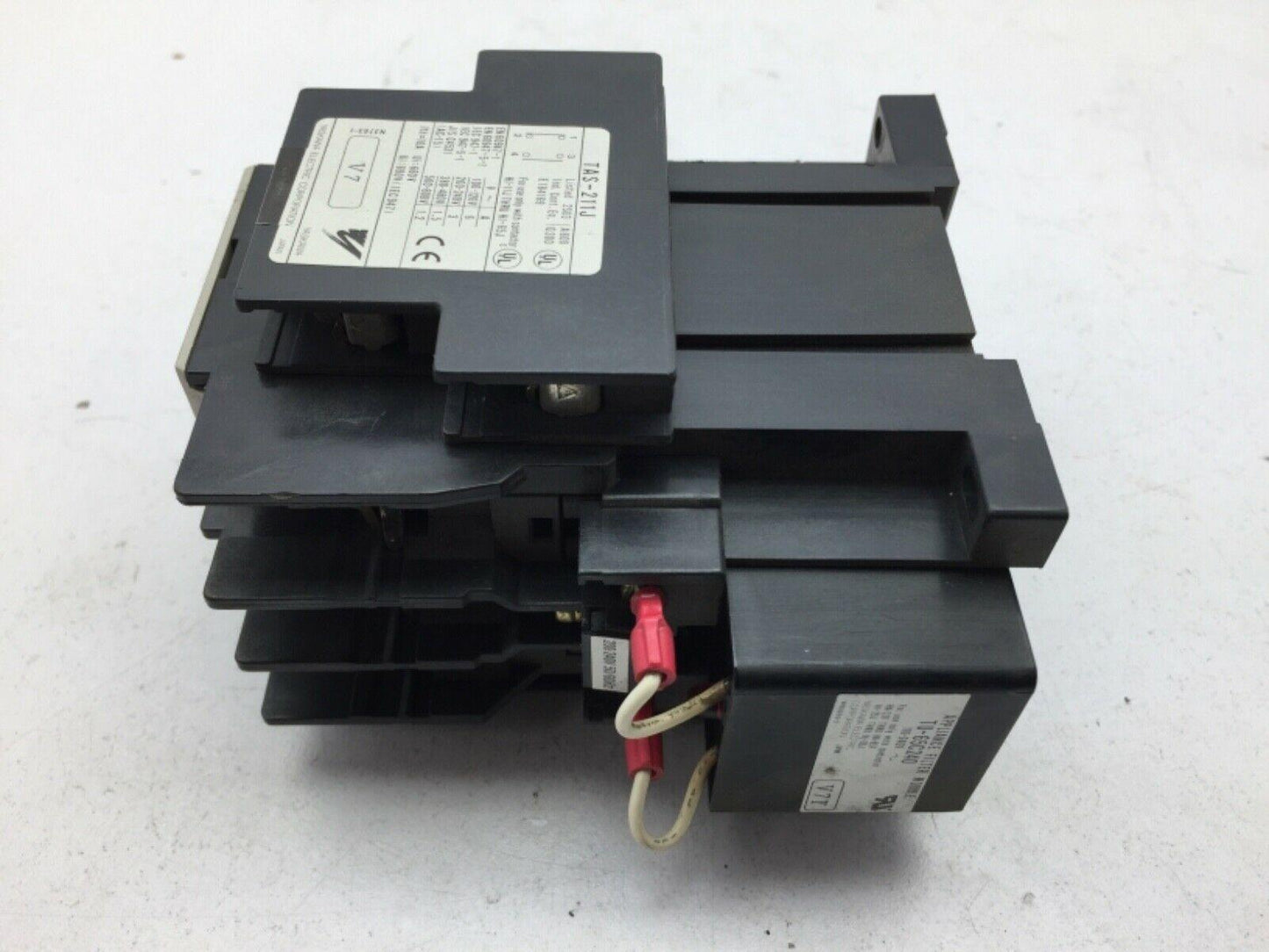 Yaskawa Electric Hi-35JV Contactor 200-240V W/TAS-211J DIN Rail Mount