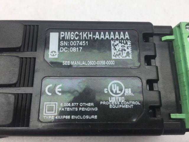 Watlow PM6C1KH-AAAAAAA EZ-Zone Temperature Controller 100-240V