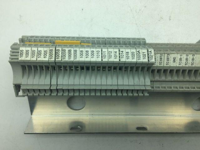 Allen Bradley 1492-J3 DIN Rail Mount 56 Assorted Terminal Blocks
