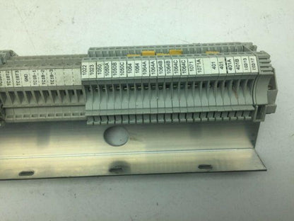 Allen Bradley 1492-J3 DIN Rail Mount 56 Assorted Terminal Blocks