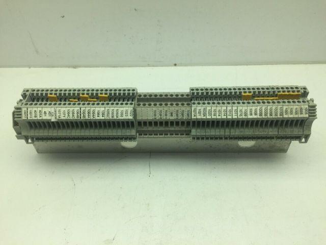 Allen Bradley 1492-J3 DIN Rail Mount 56 Assorted Terminal Blocks