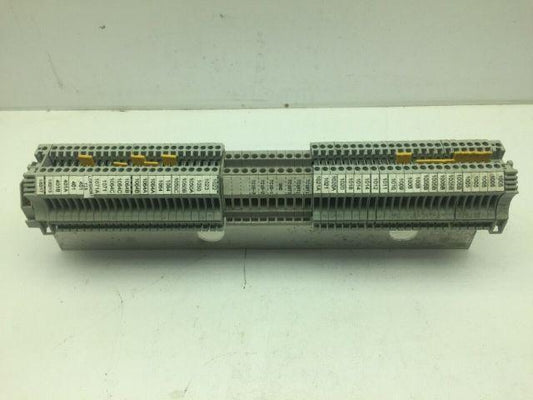 Allen Bradley 1492-J3 DIN Rail Mount 56 Assorted Terminal Blocks