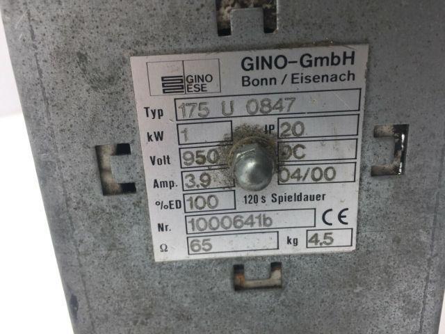 Gino GMBH 175 U 2847 Brake Resistance 950V 3.9A