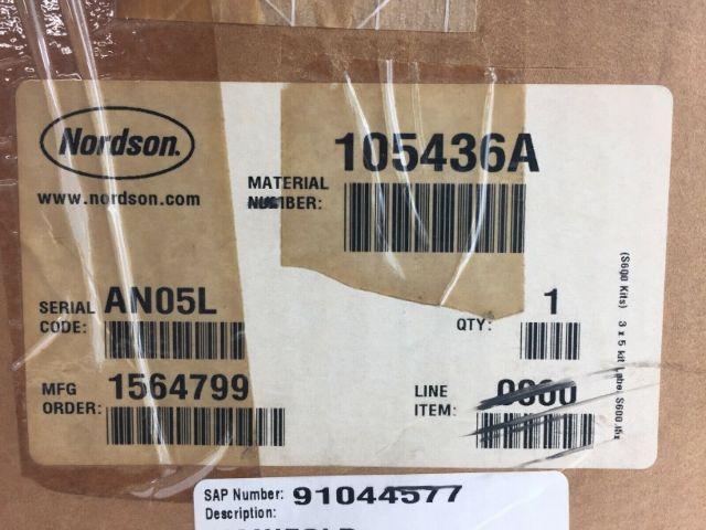 Nordson 105436A Manifold Assembly (READ DESCRIPTION)