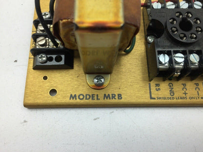 Banner 16347 Photoelectric Control Base Chassis Banner BR-2 Relay 120V 10A