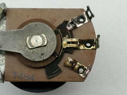 Centralab 1484 Shorting Knurl Shaft Switch Lot of 4