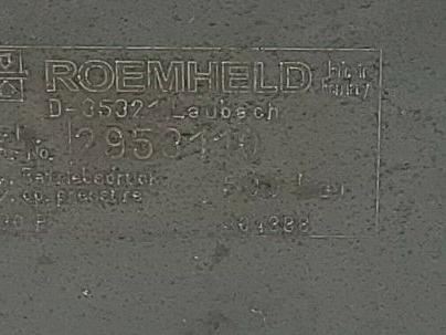 Roemheld D-35321 Hydraulic Swing clamp