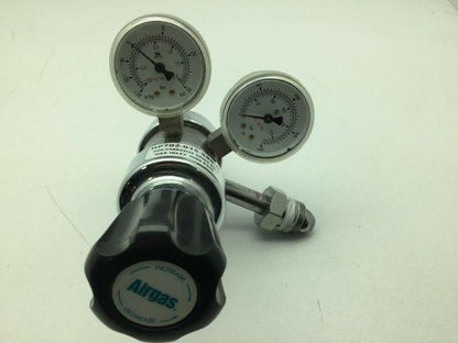 Airgas HP702-015-580-G Heavy Duty Single Stage flow gauge  Regulator 1/4"NPT