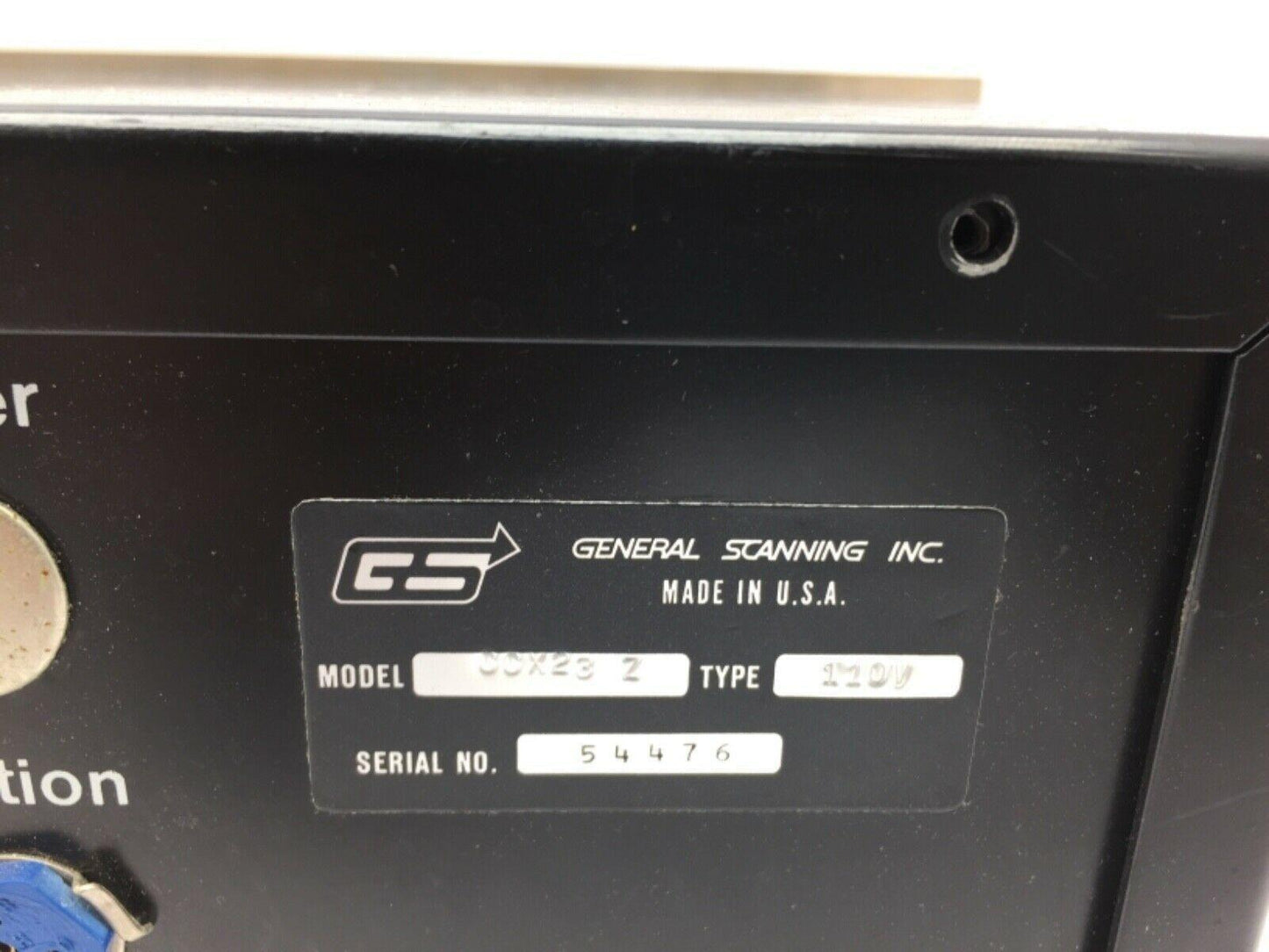 General Scanning CCX102 Scanner Control 110V