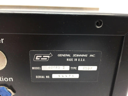 General Scanning CCX102 Scanner Control 110V