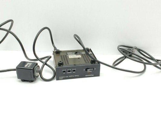 Panasonic WV-CD51 CCTV Power Supply 120VAC 12W W/Panasonic WV-CD50 Camera
