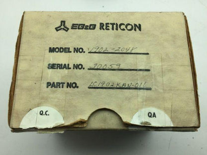 EG&G Reticon LC1902KAN-011 Line Scan Camera