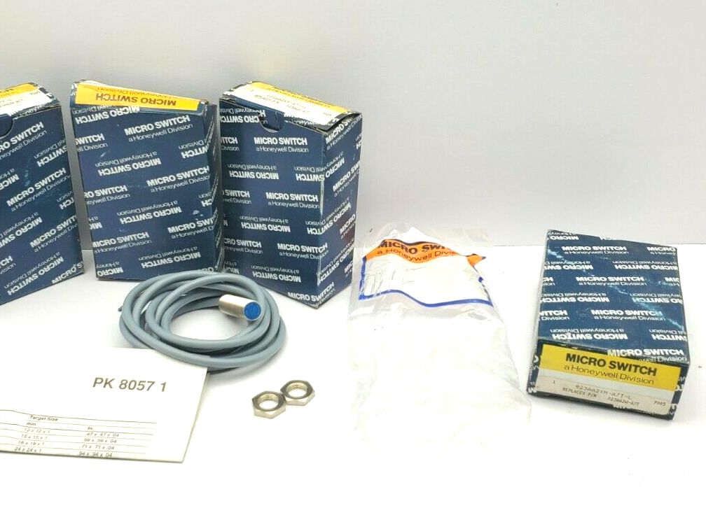 Honeywell 923AA2XM-A7T-L Micro Proximity Switch Sensor Lot of 4