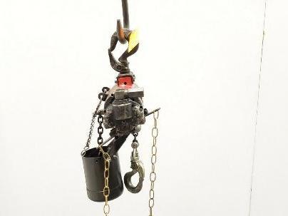 ARO 7718E 1/4 Ton 500LB Air Pneumatic Chain Hoist 8' Lift Tested
