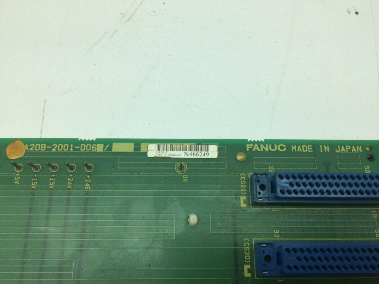 Fanuc A20B-2001-006 Main Circuit Board