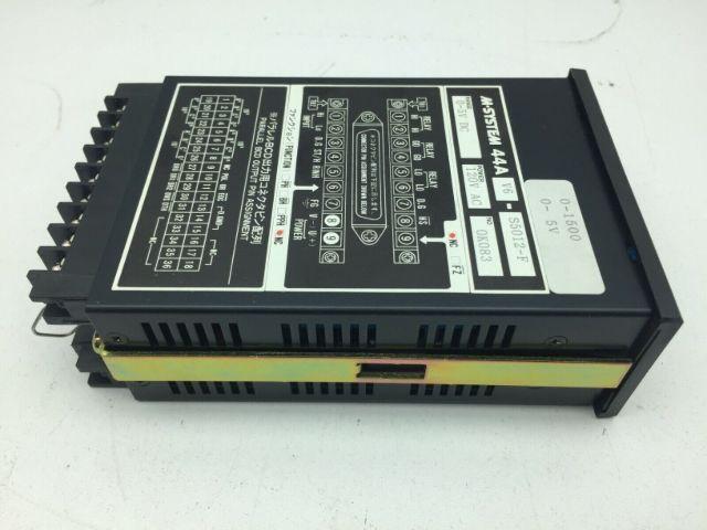 M System 44AV6-S5012-F Digital Panel Meter 120VAC 0-5VDC