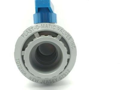True Blue MBV150VS-CP True Union Ball Valve 1-1/2" NPT Socket