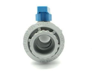 True Blue MBV150VS-CP True Union Ball Valve 1-1/2" NPT Socket