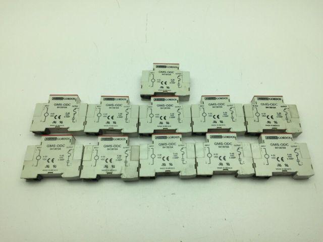 Crouzet Gordos GMS-ODC Output Module 5-48VDC 3A Lot of 11