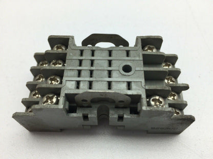 Square D NR45 Base 7A 300V DIN Rail Mount Lot of 9