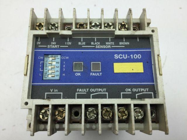 Positive Contact SCU-100 Sensor Control Unit DIN Rail Mount Lot of 5
