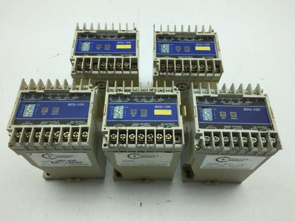 Positive Contact SCU-100 Sensor Control Unit DIN Rail Mount Lot of 5