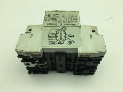Moeller PKZM01-4 Circuit Breaker 5A 600VAC 3 Pole DIN Rail Mount