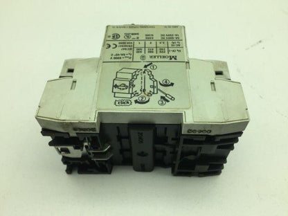 Moeller PKZM01-4 Circuit Breaker 5A 600VAC 3 Pole DIN Rail Mount