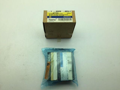 Square D 8005 EPU-1 SY/MAX 72274 External Power Unit 120-240Vac 24Vdc Ser A-1